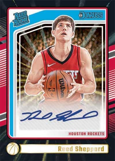 2024-2025 Panini Donruss Basketball Blaster Box | 6 Packs - Look for Blaster Exlusive Optic Rated Rookies Preview Seismic Insert - Image 4