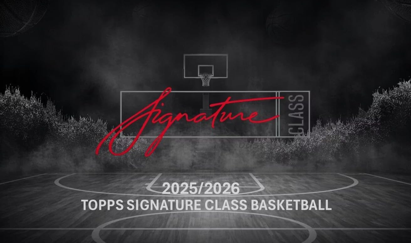 NEW 2025-26 SIGNATURE CLASS Basketball Card MEGA Box - 80 Cards, Chance for Chrome Autographs! - Image 2