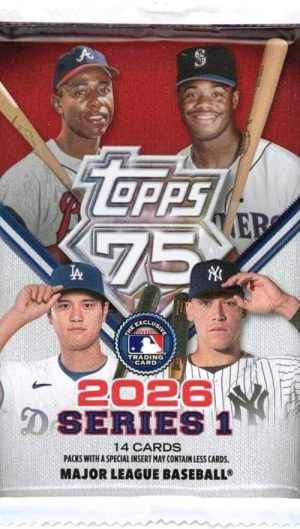 Topps Baseball Series 1 Pack 2026 Trading Cards