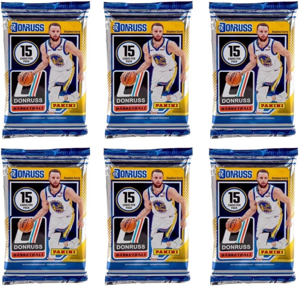 2024-2025 Panini Donruss Basketball Blaster Box | 6 Packs - Look for Blaster Exlusive Optic Rated Rookies Preview Seismic Insert - Image 2