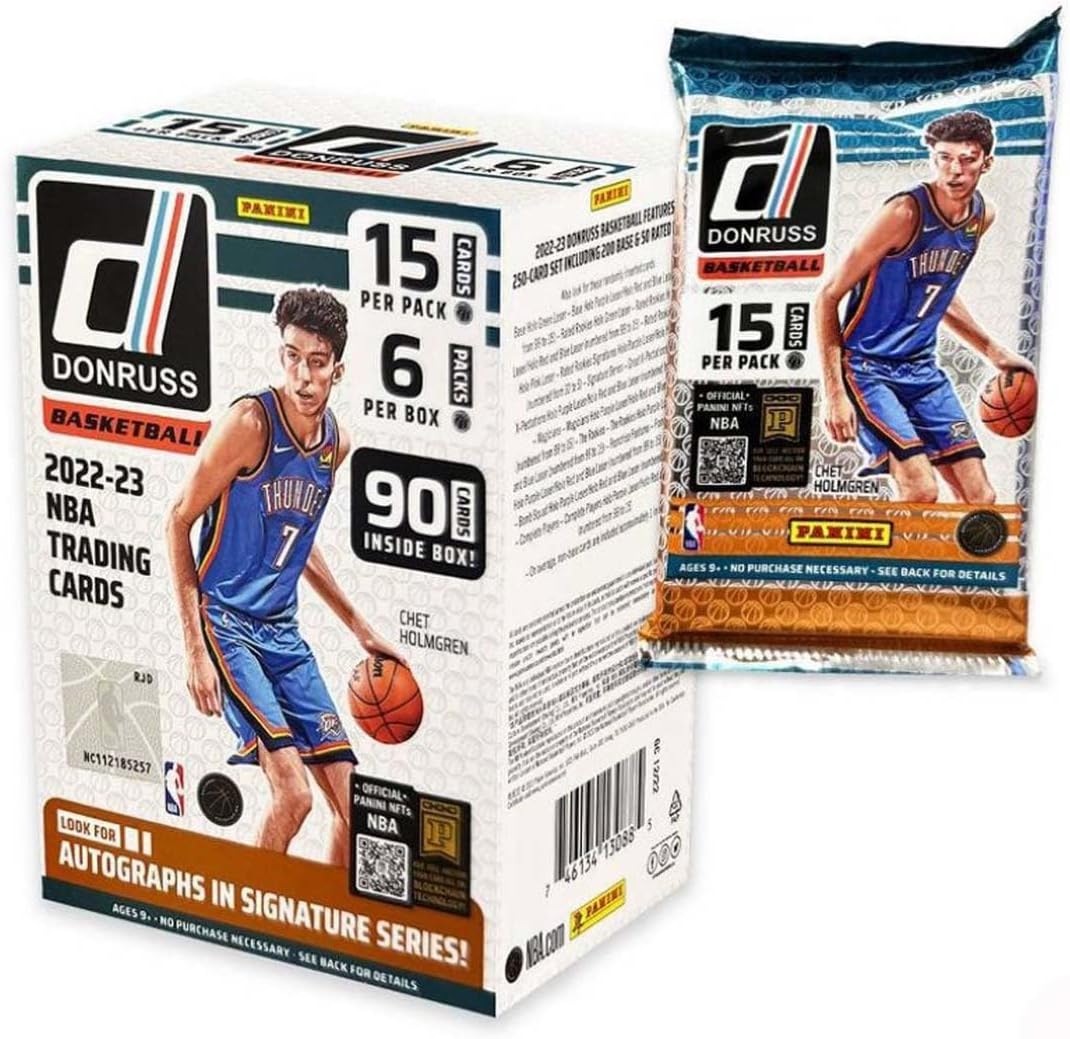 Generic 2022-23 Panini Donruss Basketball Trading Card 6-Pack Blaster Box (90 Cards) - Image 3
