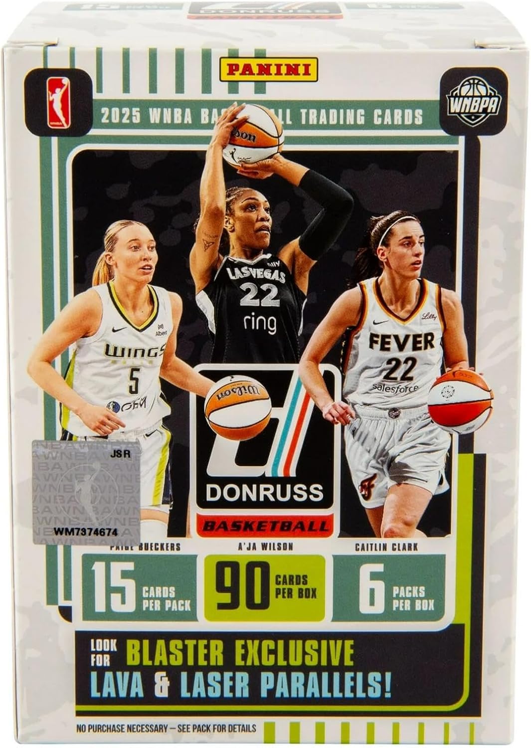 2024-25 Panini Donruss WNBA Basketball Card Box – Official Trading Cards – Includes Rookie Cards, Inserts, and Parallels – Sealed Retail Box - Image 7