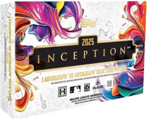 2025 Topps Inception Baseball Sealed Hobby Box 1 Autograph Per Box