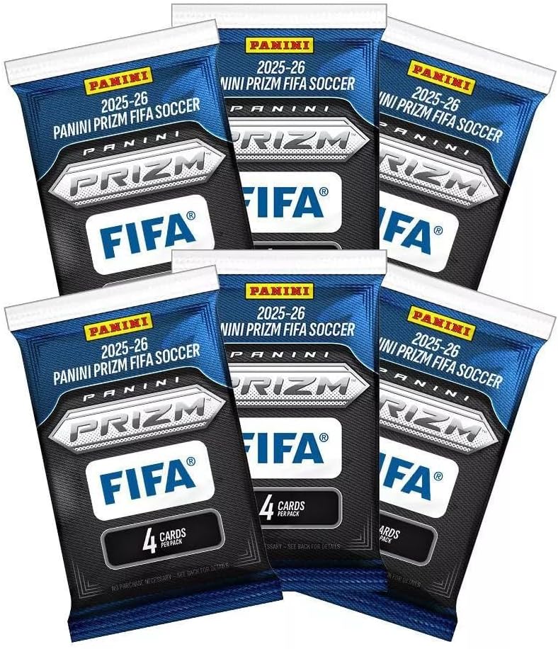 2025-26 Panini Prizm FIFA Soccer Blaster Box, 24 Trading Cards, Blaster Exclusive Prizms, Inserts & Autographs - Image 3