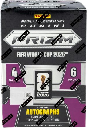 2026 Panini Prizm World Cup Soccer Exclusive Trading Cards Value Box