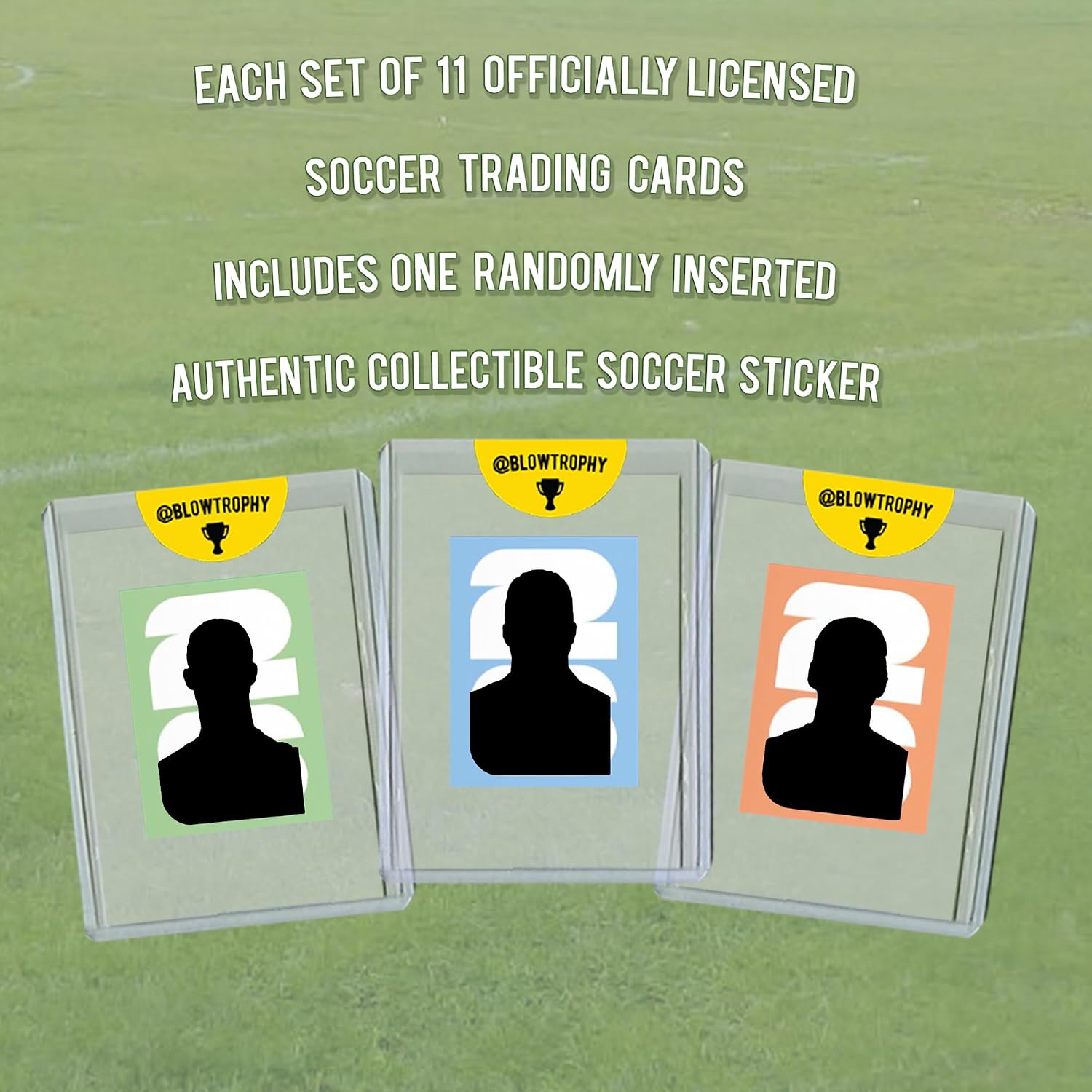 2026 World Cup Superstar Football Trading Card Set: 11 Cards + 1 Sticker - Image 2
