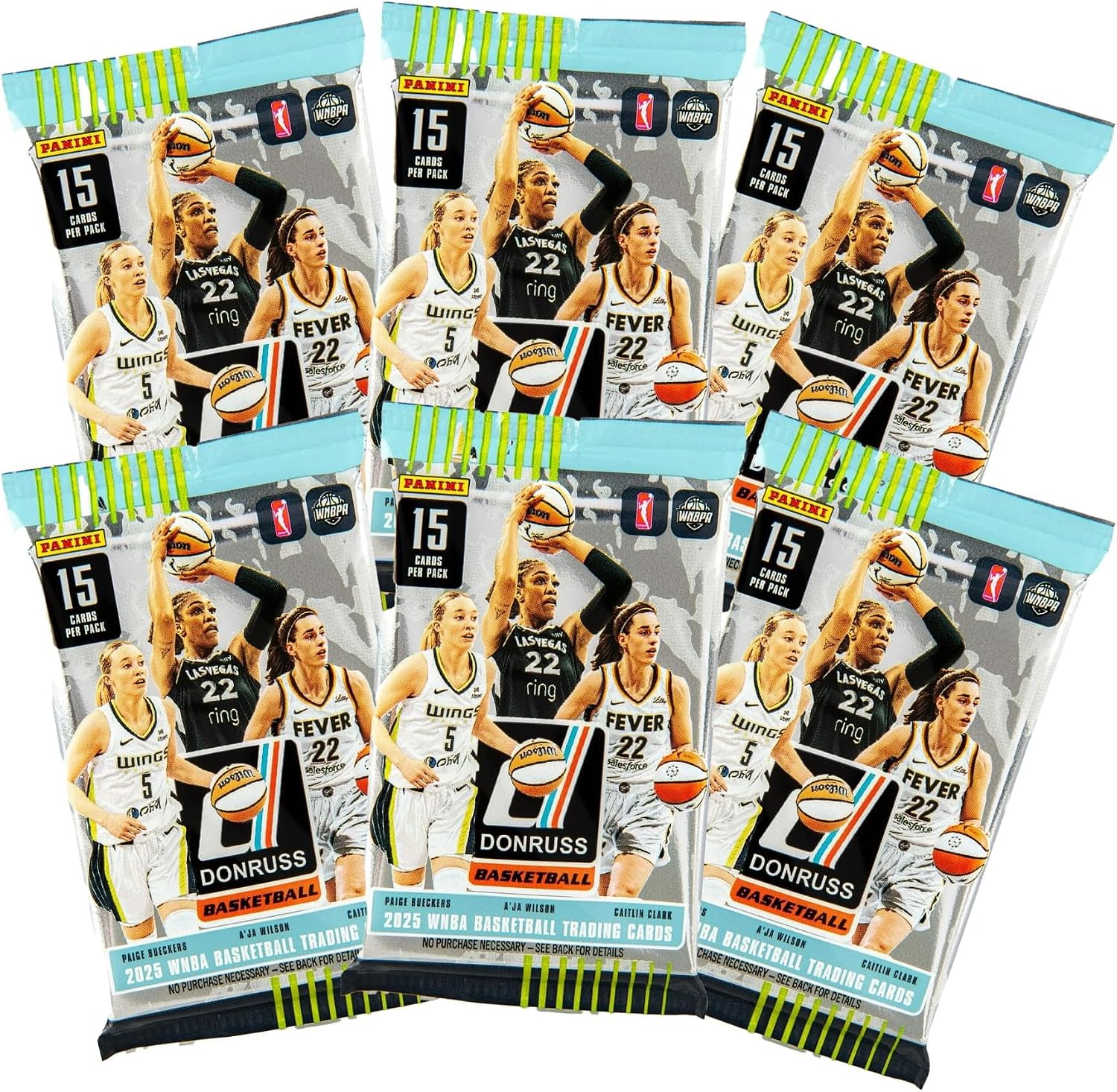 2024-25 Panini Donruss WNBA Basketball Card Box – Official Trading Cards – Includes Rookie Cards, Inserts, and Parallels – Sealed Retail Box - Image 3