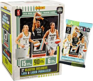 2024-25 Panini Donruss WNBA Basketball Card Box – Official Trading Cards – Includes Rookie Cards, Inserts, and Parallels – Sealed Retail Box
