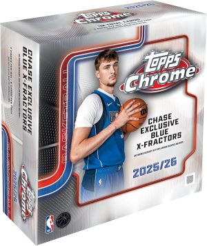 2025-26 Topps Chrome NBA Basketball - Factory Sealed - Value Box