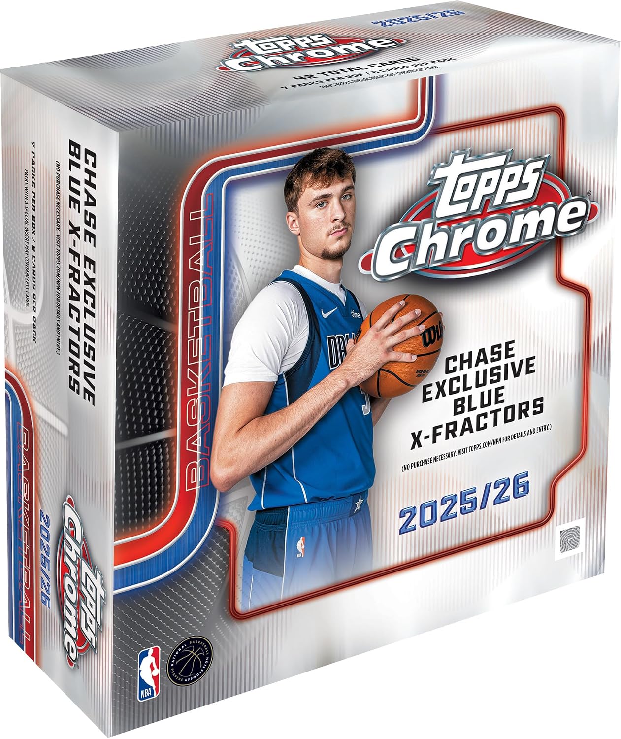 2025-26 Topps Chrome NBA Basketball - Factory Sealed - Value Box