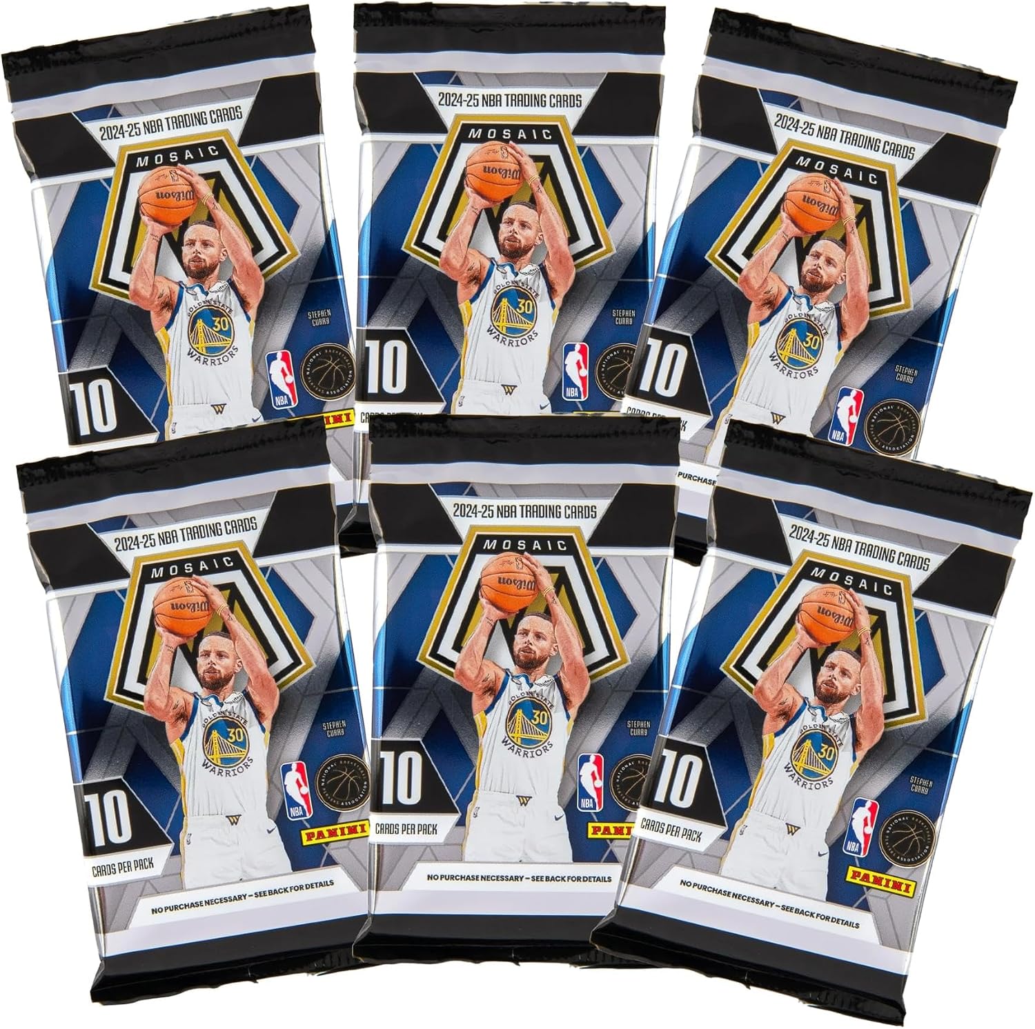 2024–25 Panini Mosaic Basketball Mega Box – Official NBA Trading Cards – Includes Exclusive Reactive Parallels & Inserts – Collect Top Rookies, Stars & Legends - Image 4
