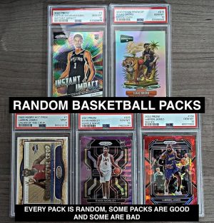 Basketball Hot Packs - 15 Cards - 6 Rookies - Look for Autographs - Graded