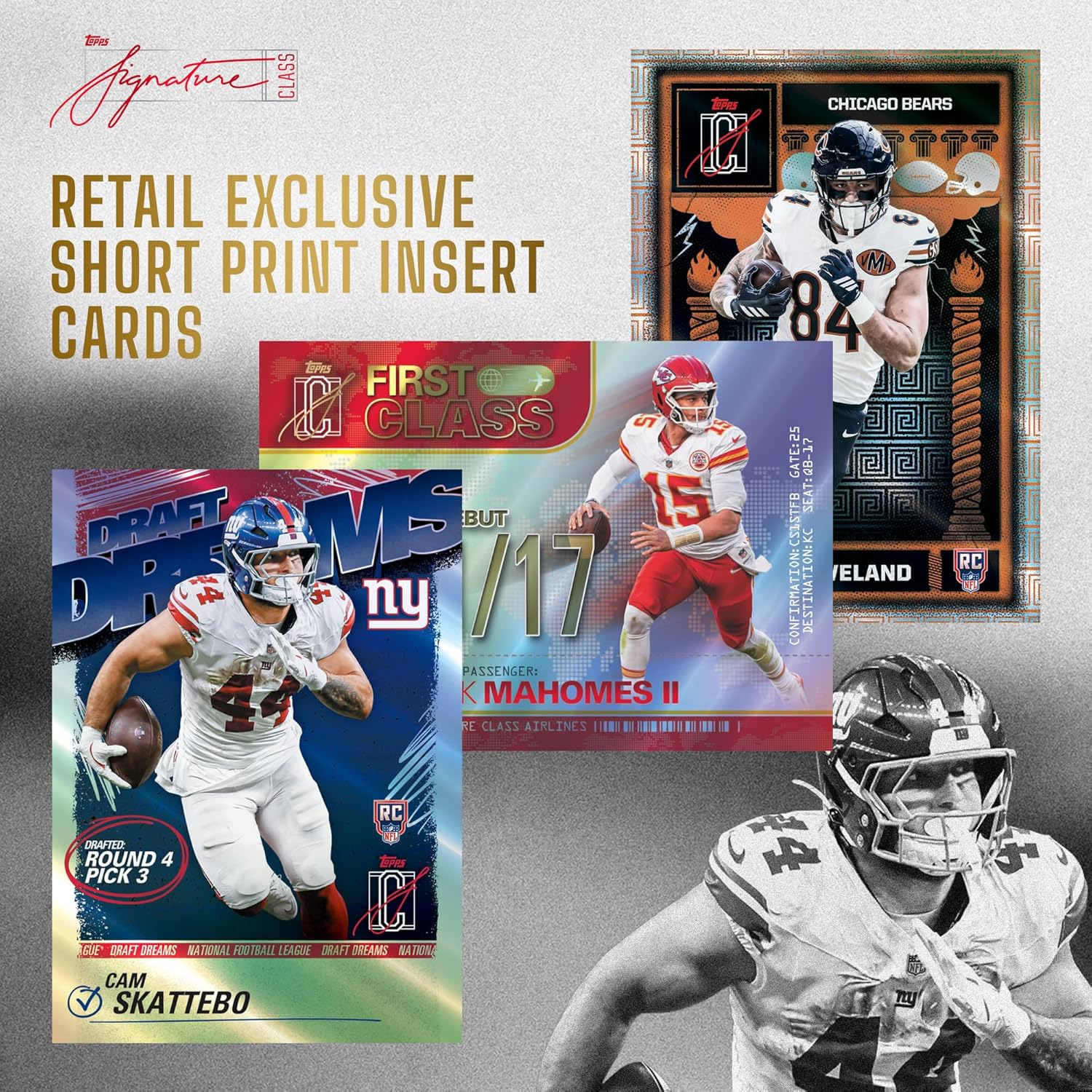 2025 Topps NFL Signature Class Football - Factory Sealed - Value Box - Image 7