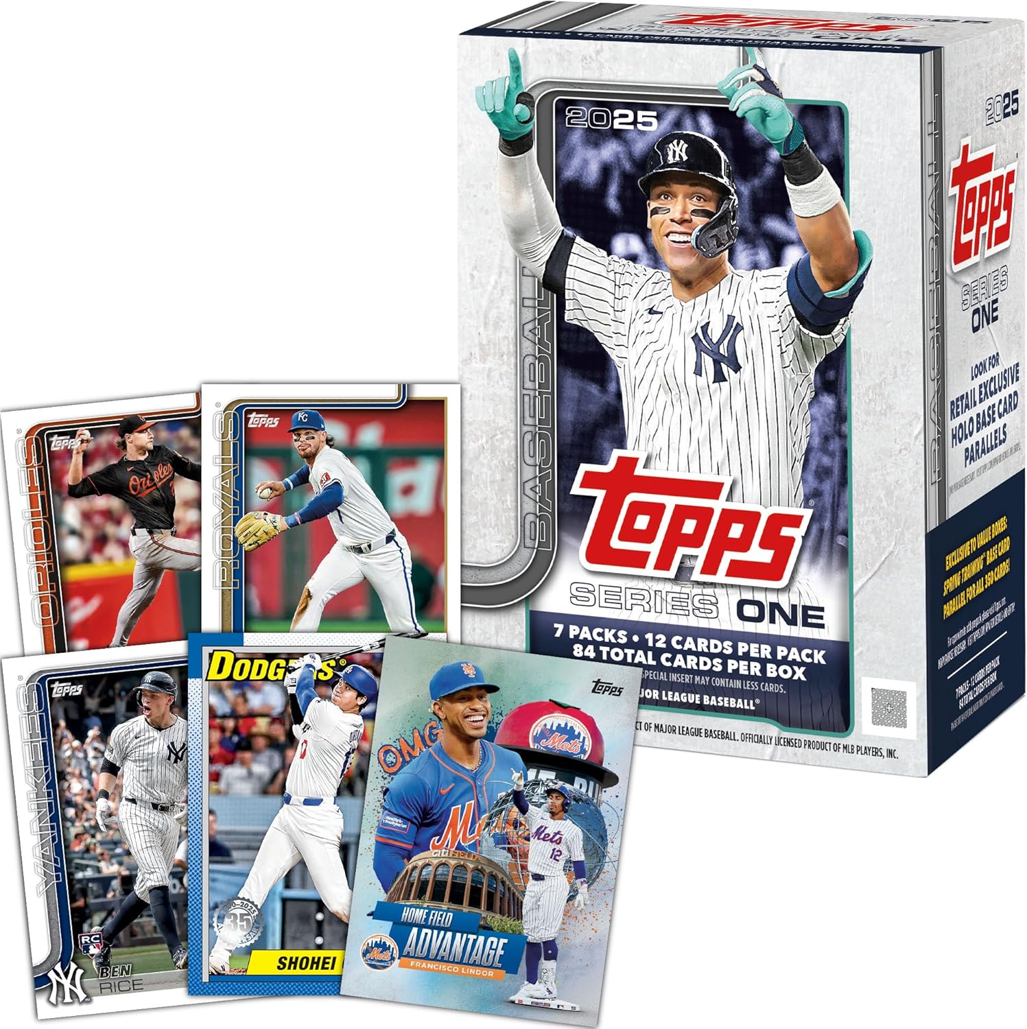 Topps 2025 MLB Baseball Series 1 Factory Sealed Value Box - Baseball Complete Sets - Image 2