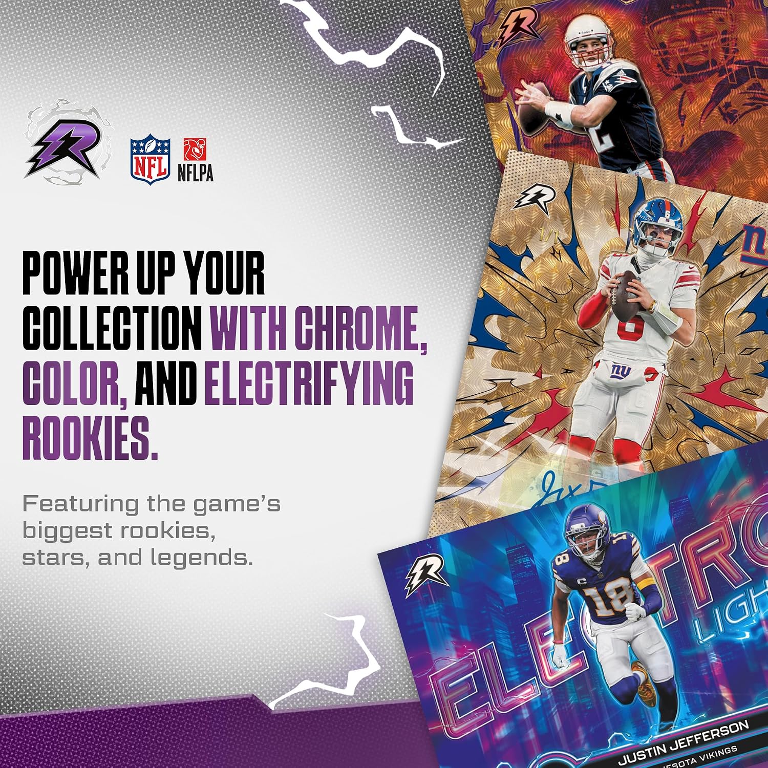 2025 Topps NFL Resurgence Football - Factory Sealed - Mega Box - Image 3