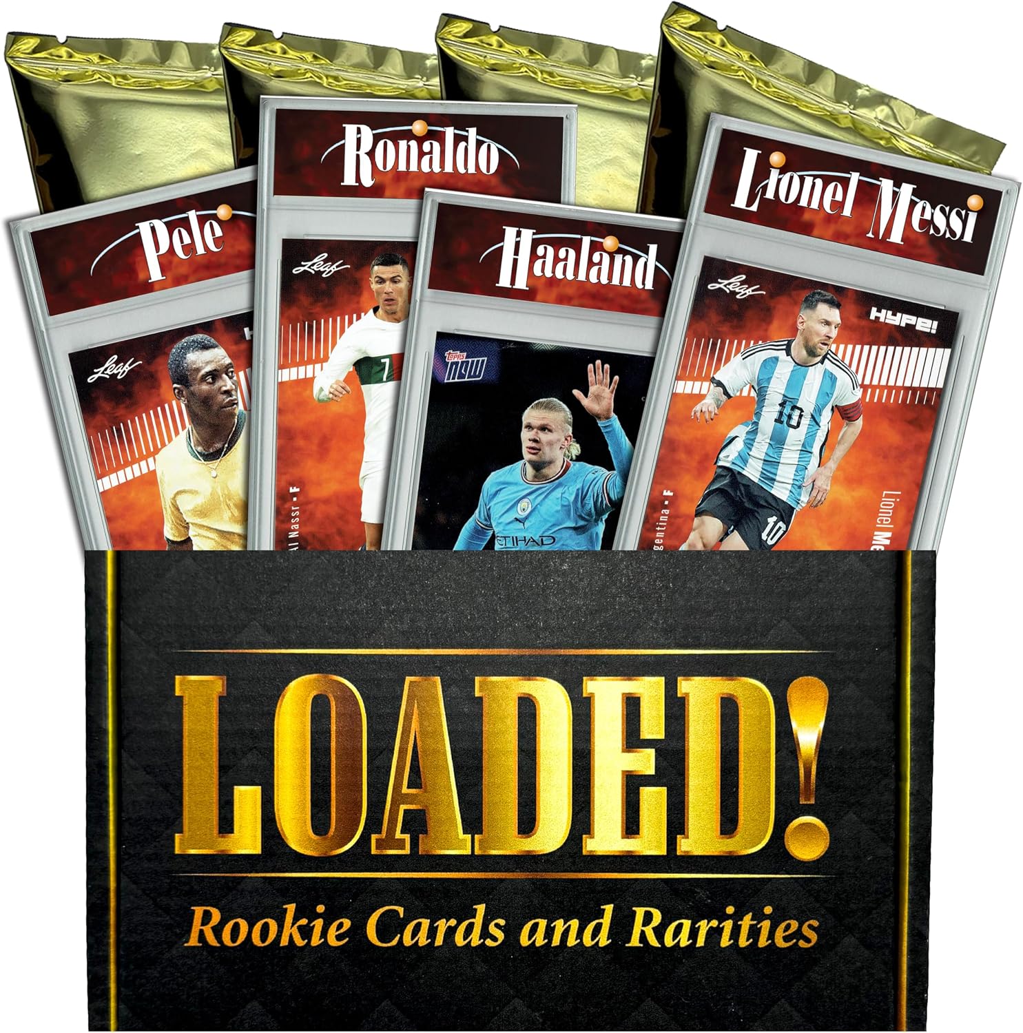 LOADED! Soccer: 4 CM+ Rookies & Rarities - Messi, Yamal, Ronaldo, Mbappe+