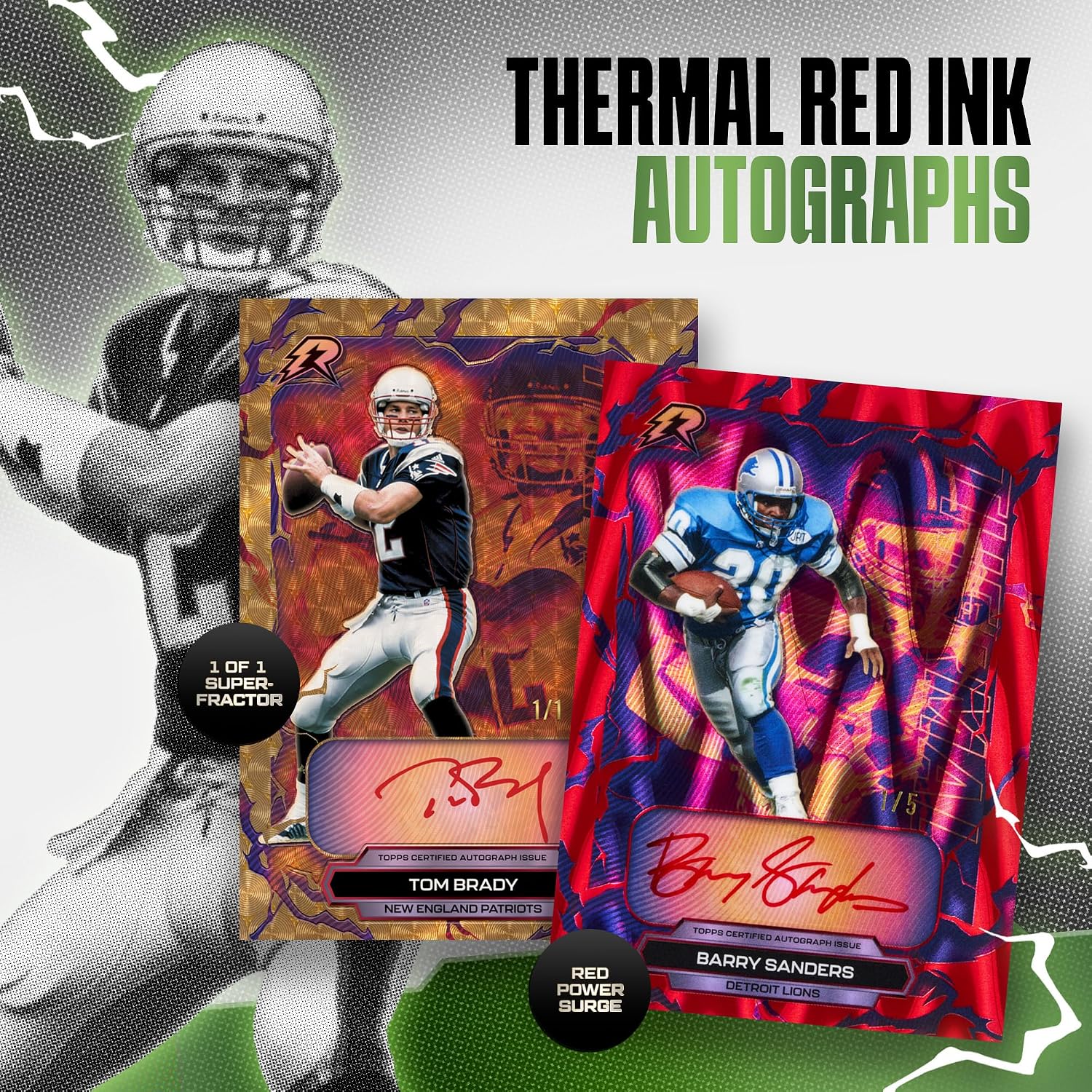 2025 Topps NFL Resurgence Football - Factory Sealed - Value Box - Image 8